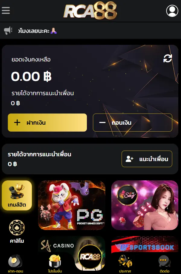 ฝากเงิน