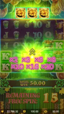 Lucky Clover Lady FREE SPINS