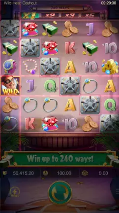 wild heist cashout