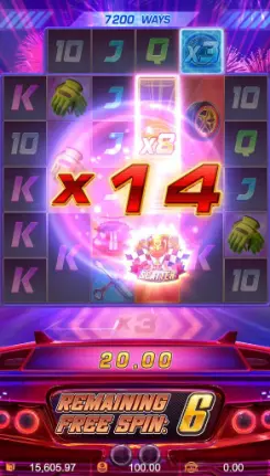 Speed Winner FREE SPINS FEATURE