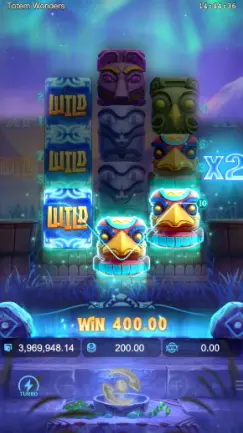 Totem Wonders WIN MULTIPLIER REELS