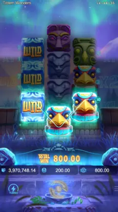 Totem Wonders WIN MULTIPLIER REELS