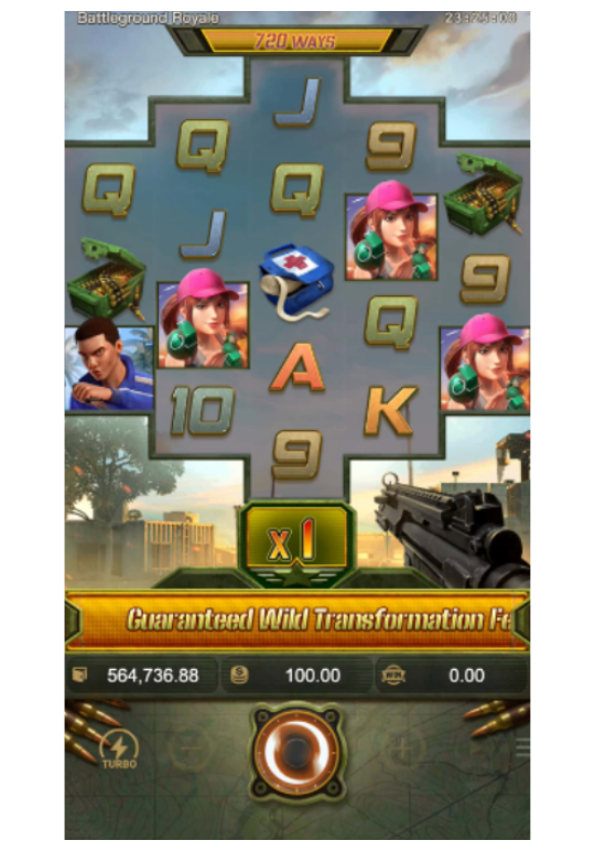 สัญลักษณ์ตัวคูณ Battleground Royale